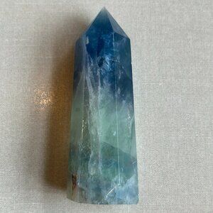 Stunning Rainbow Fluorite Point Tower (4 inch)